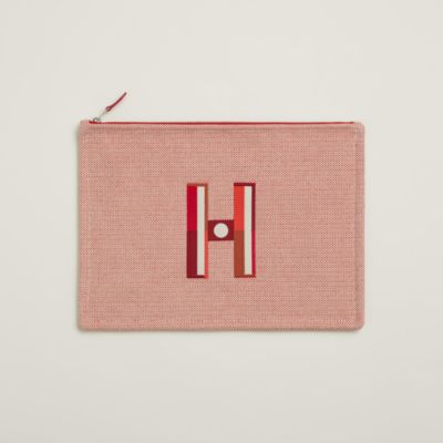 ビーチタオル 《マイヨン・マラン》 - ピンク | Hermès - エルメス